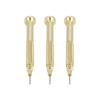 3pcs Nail Art Piercing Tool Accurate Drilling Alloy Manual Nail Piercing Tool for Tips