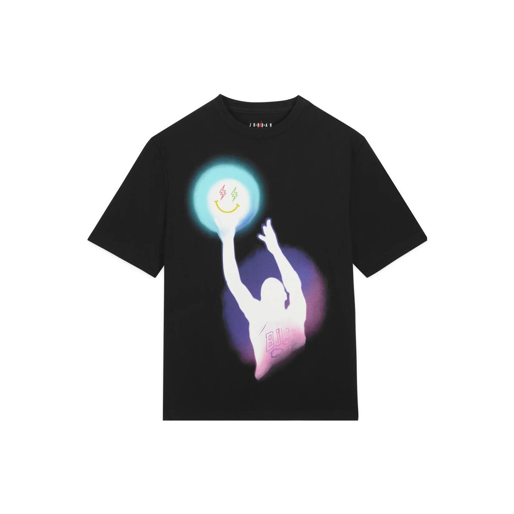 Air Jordan x J Balvin T-Shirt Black Men s DR2962-010 L