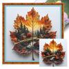 Landscape Full 11CT DIY Stamped Cross Stitch Kits 17.72x17.72in Cross Stitch Art and Crafts Kits for Adults Home Decor