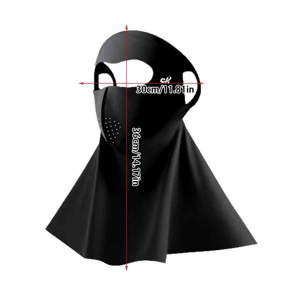 Full Face Sun Protection Mask UPF50+ Sunshade Face Mask Fashion Anti-UV Neck Scarf  Cycling