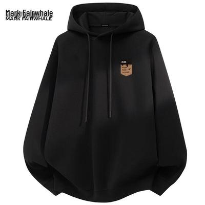 Mark Huafei Youth Academy Style Cute Cat Pocket Hoodie
