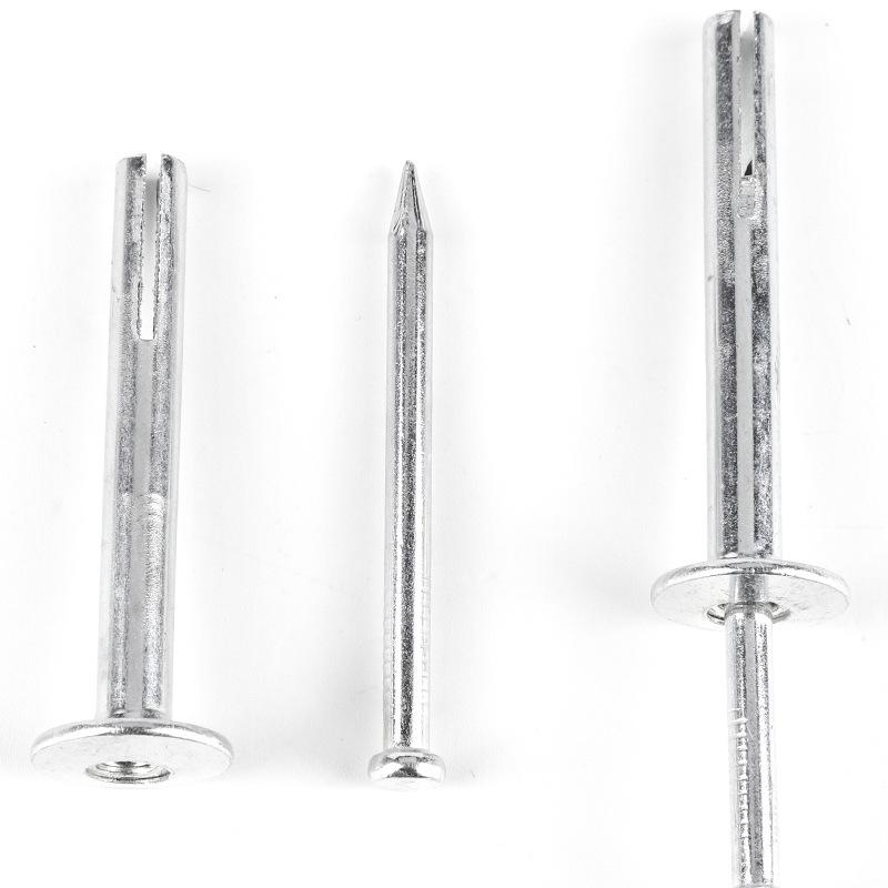 White Zinc-Plated M6 American Expansion Screw for Cement Walls
