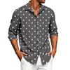 Men's Spring and Fall Casual Long Sleeve Shirt for Everyday Wear