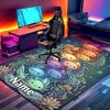 Custom Name Personalized Game Sprunki Print Carpet, Versatile Home Decor Rug, for Playroom, Apartment, Balcony, Entryway, Hallway Gift