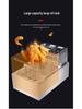 Dual Voltage Electric Deep Fryer: 110V/220V Pan - US/EU/JP Compliant