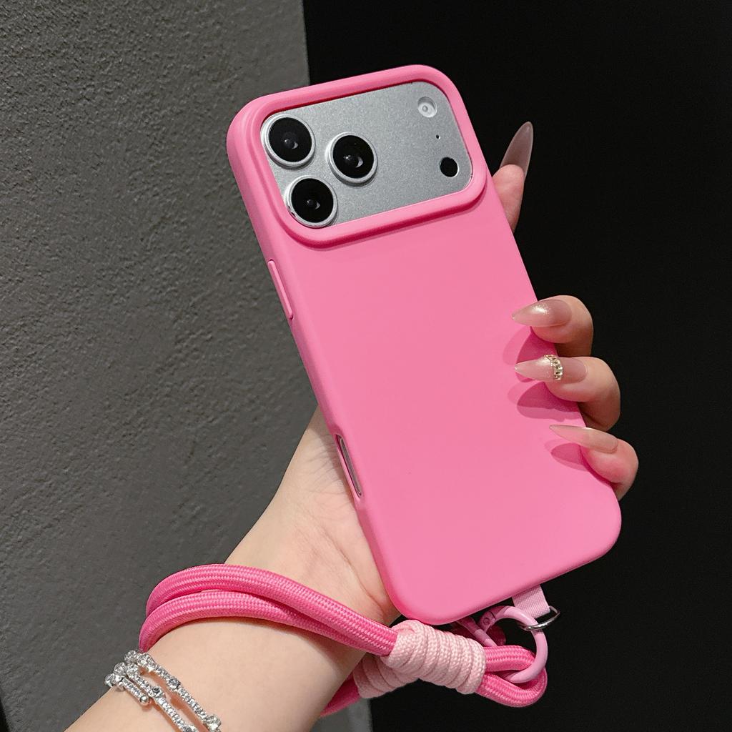 Classic Wrist Strap Phone Case Suitable For iPhone 17 Pro Max Short Strap 16 14 15 Plus Anti-Slip 12 13 11 Pro Max Case,Charm