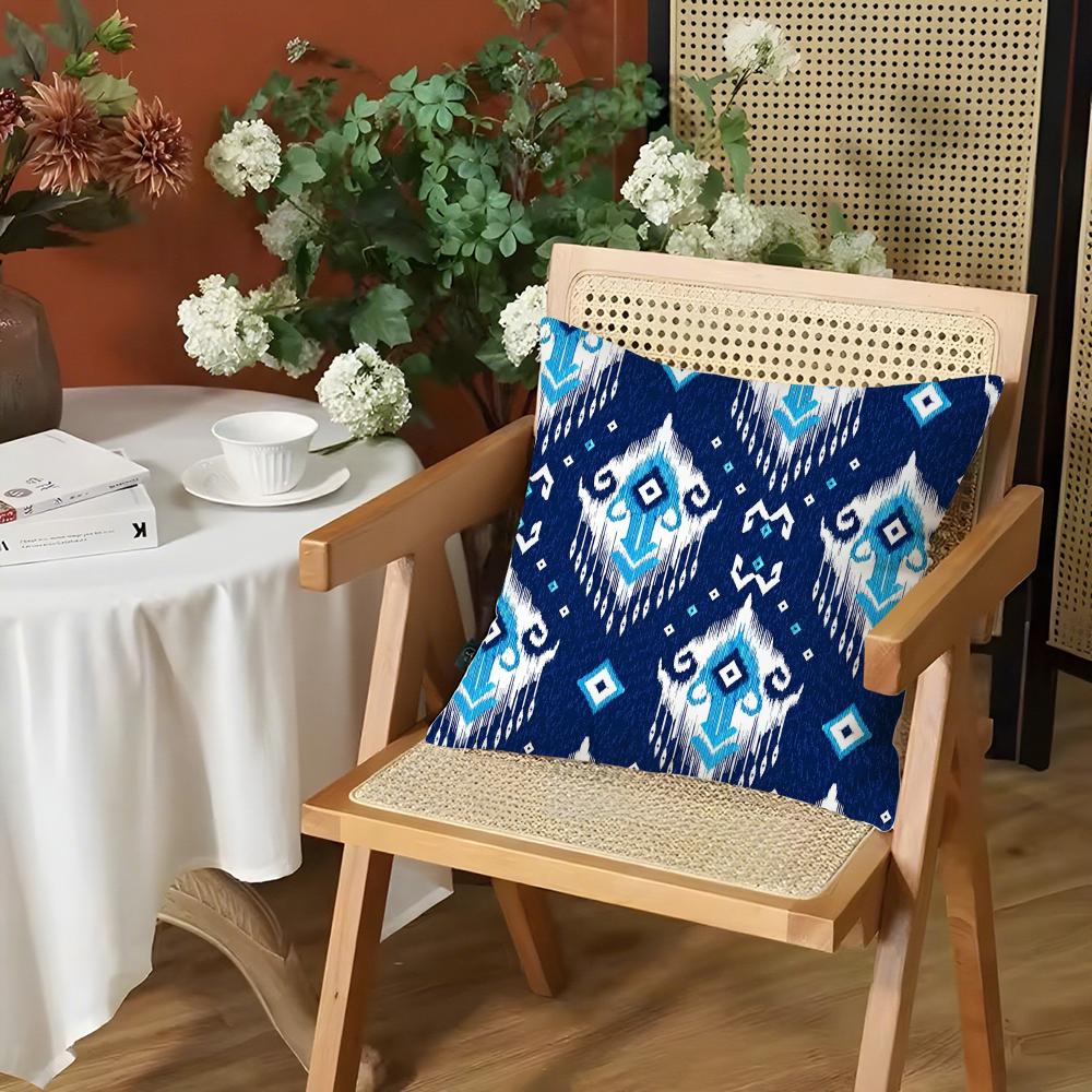 Russian shading Cushion Cover Silky Short Plush Invisible Zipper Dustproof Sofa Pillow Case for Home Decor