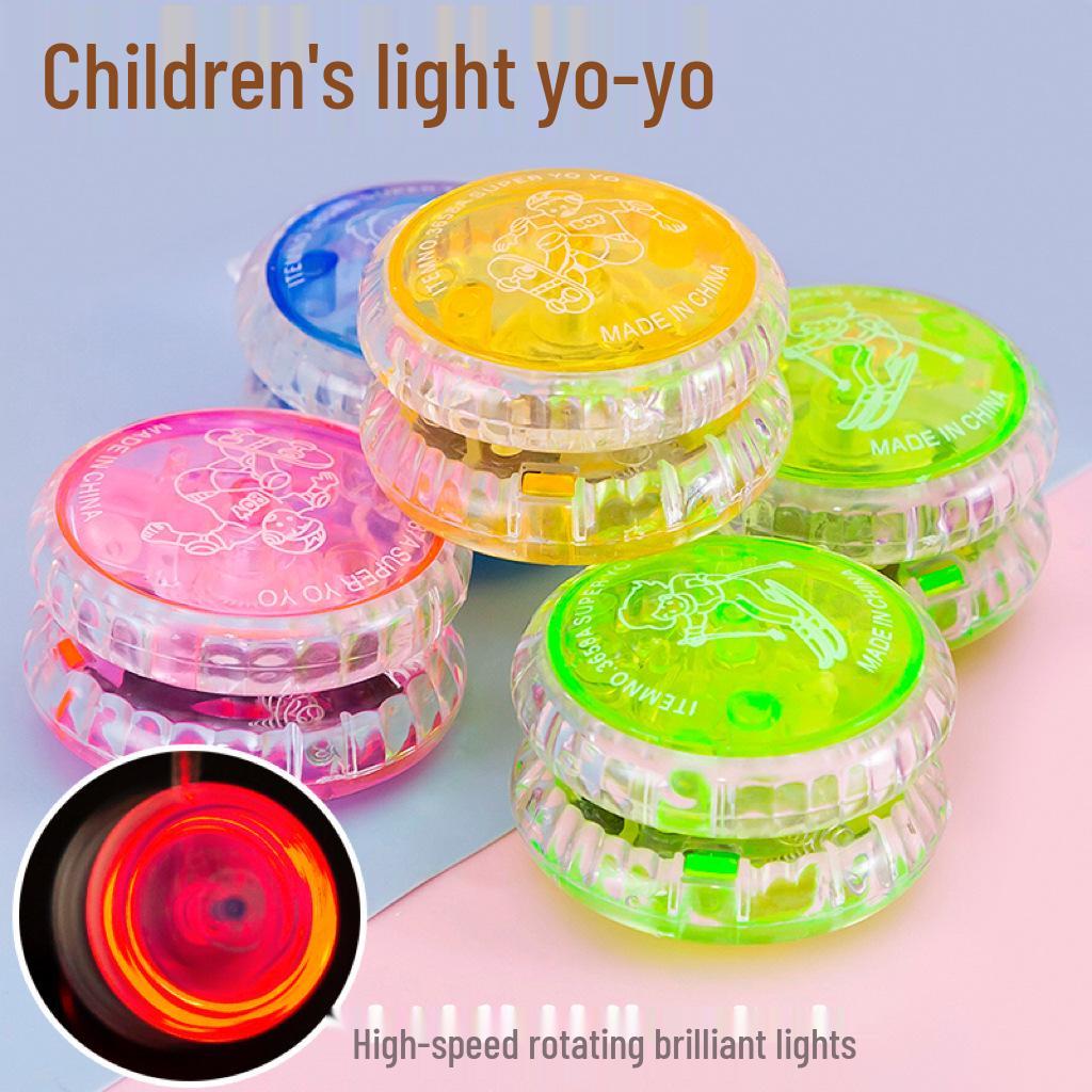 

Luminous Glow-in-the-Dark Yo-yo for Kids - Interactive Flashing and Educational Toy