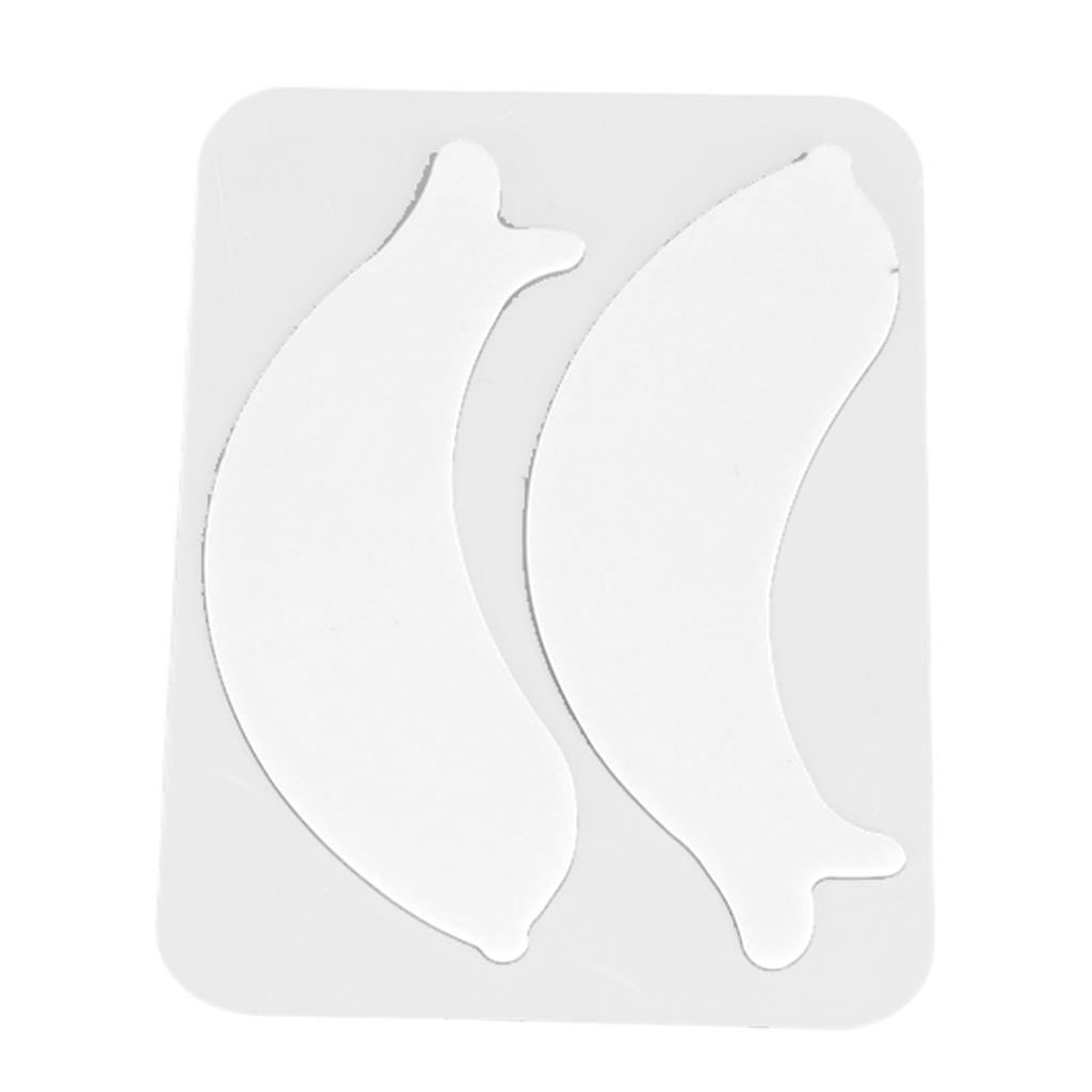 10 Pairs Eyelash Extension Patches Silicone Under Eye Patches Resuable Lower Lash Isolation Pads