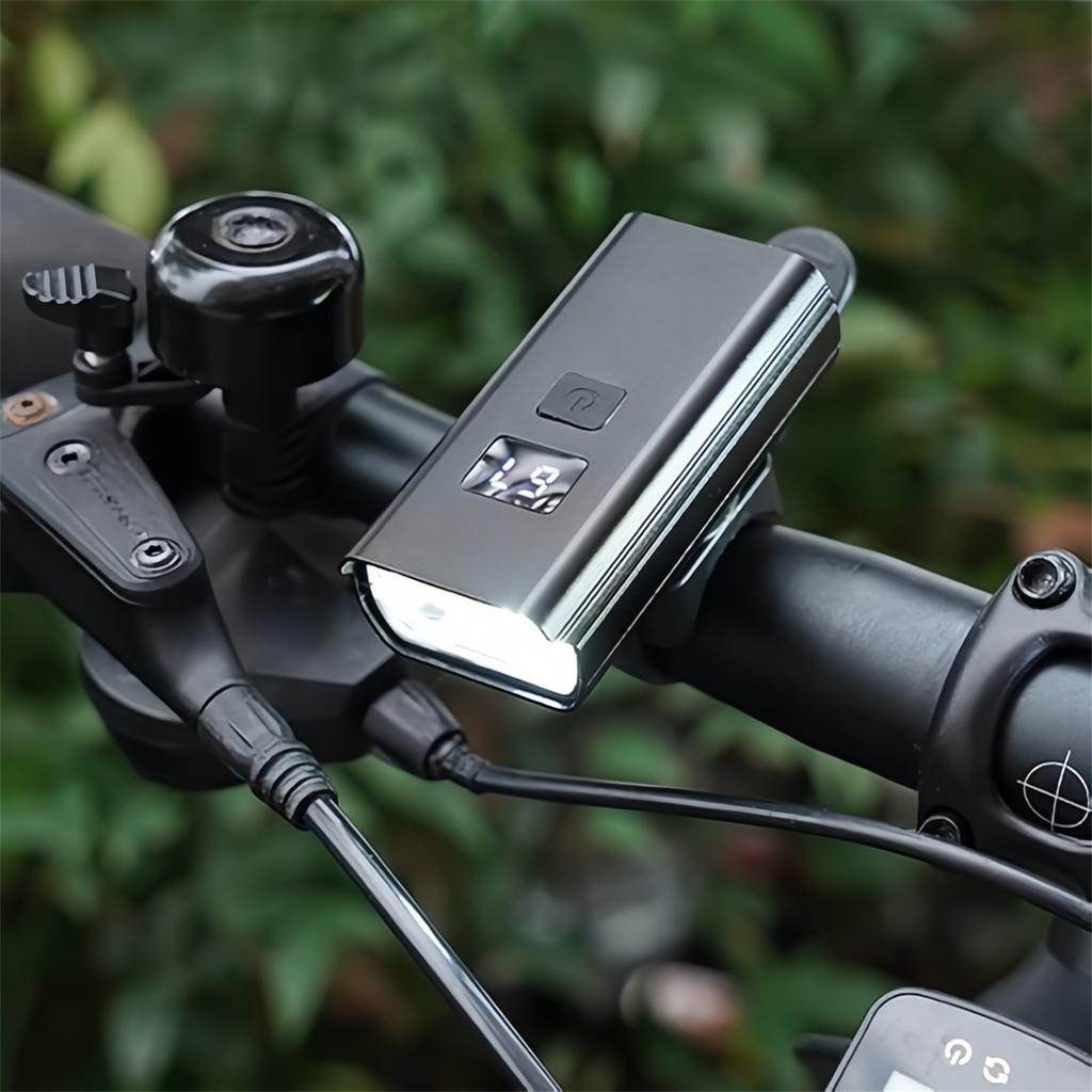 Frontlicht 6 Gänge Scheinwerfer für Nachtfahrten mit Typ-C-Aufladung