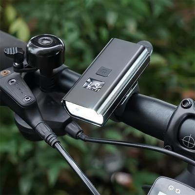 Front Light 6 Gear Headlight for Night Riding with Type-C Charging