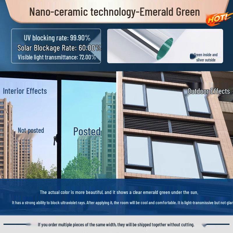 Heat-Insulating Sunshade Film for Windows and Balconies