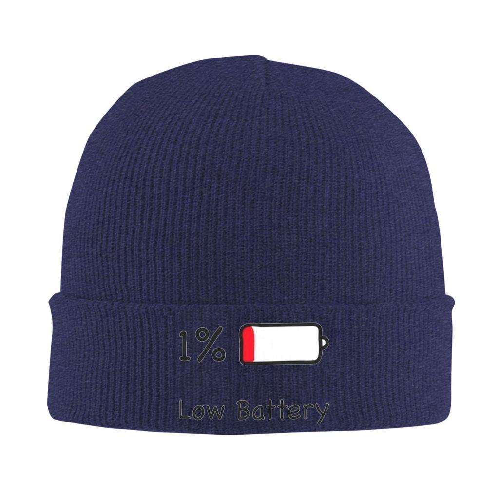 Battery Battery Empty () Warm Knitted Cap Winter Knit Bonnet Hat Skullies Beanies Hip Hop Caps for Unisex