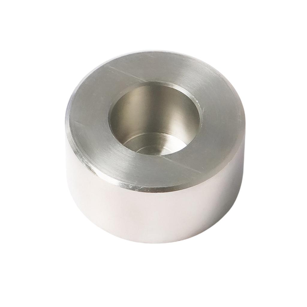 Portable Espresso Coffee Maker Antisplash Valves Stainless Steel Texture Splashproof Lid Suitable for Coffee Machine