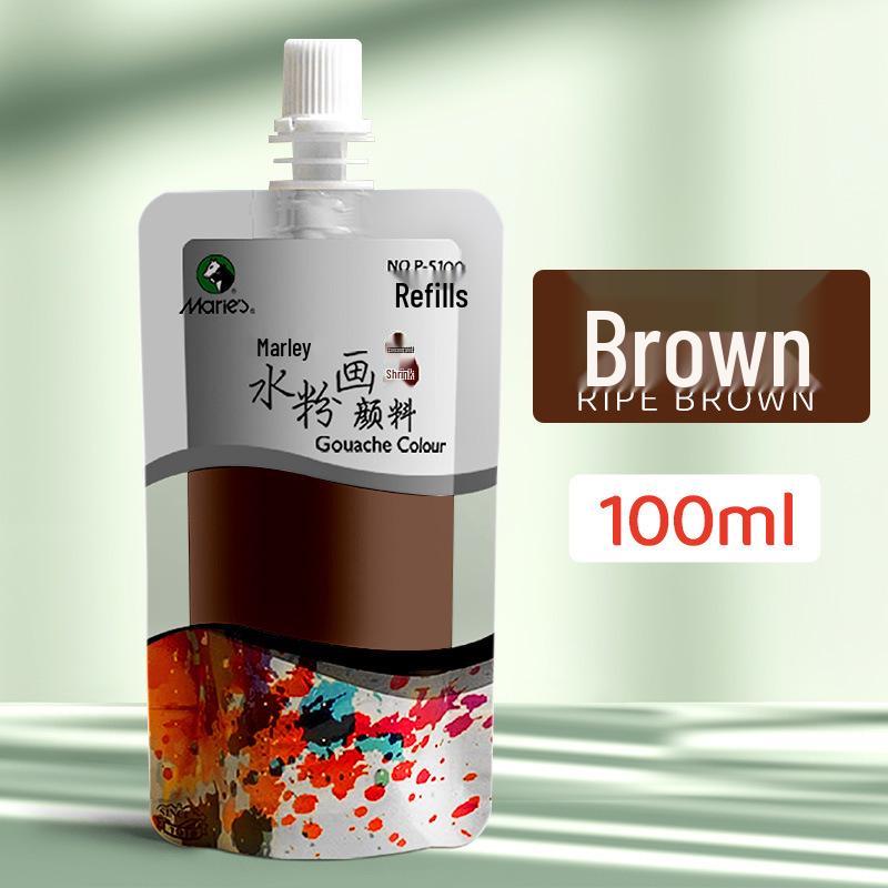 Mali Concentrated Gouache Paint Refill - Jelly Pigment for Art Exams