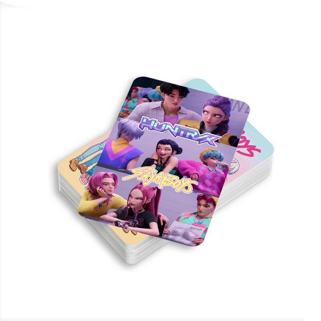 96Double Sided HD Color Printed Photo Cards Of Anime Characters, Anime Peripheral Collection Cards, Stickers And Greeting Cards