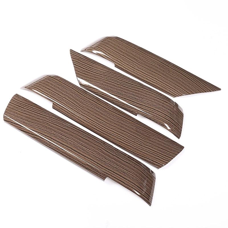 Carbon Fiber Style ABS Plastic Inner Door Decoration Cover Trim For Landrover Range Rover Sport RR Sport 2014-2020 Accessories