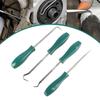 4Pcs Car Auto Vehicle Oil Seal Screwdrivers Set O-Ring Seal Gasket Puller Remover Pick Hooks Repair Tools For Car