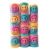 12x Mini Slinky Smiley Face Springs Rainbow Smiley Face Spring Party Bag výplně plastové