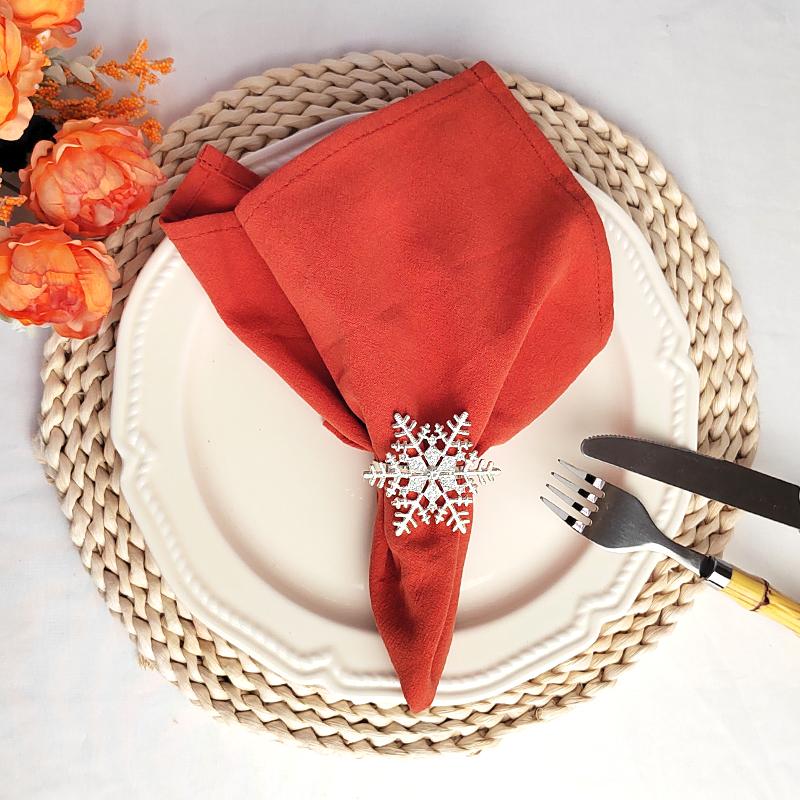 12 יחידות מפיות בד שולחן כותנה עמידות 30x45 ס"מ בד רב פעמי צבע אחיד למטבח, פינת אוכל, פסח, חתונה, קישוט