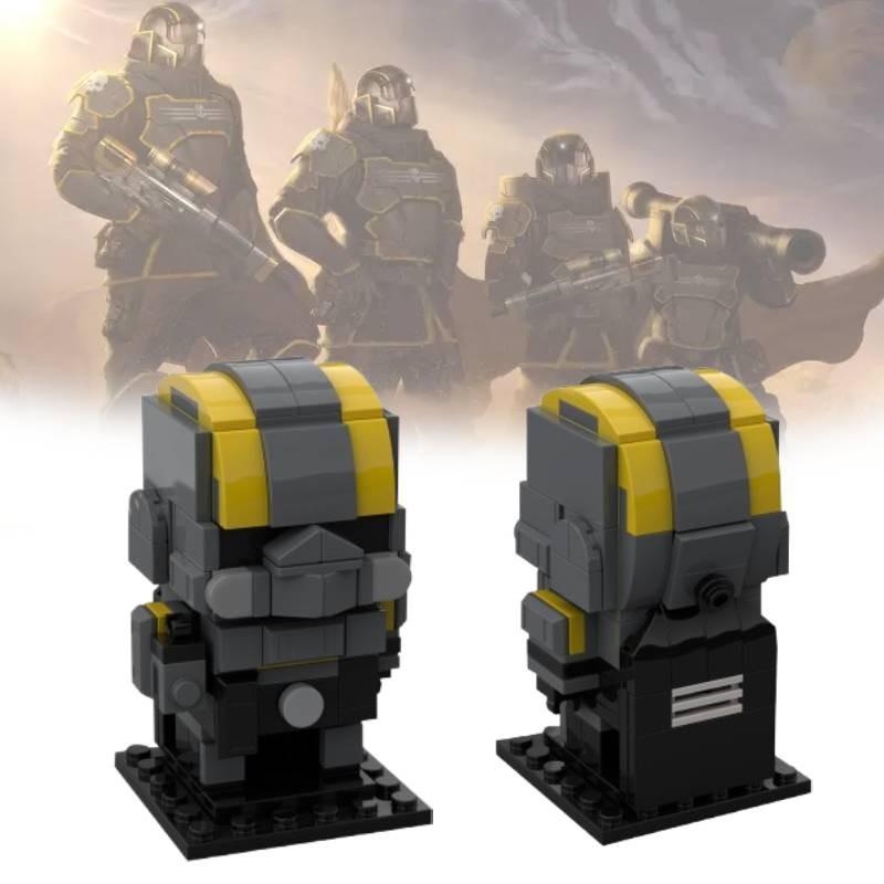 Helldivers 2 Action Figure Cartoon Model Toy Decoration Children Ornament Gifts