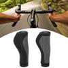 Bike Handle Handlebar Grips Mountain Bike Replacement Handlebar Grip with End   for Replacement Repair