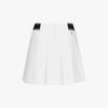FAIRLIAR GOLF Pleated Side Band Skirt (White)