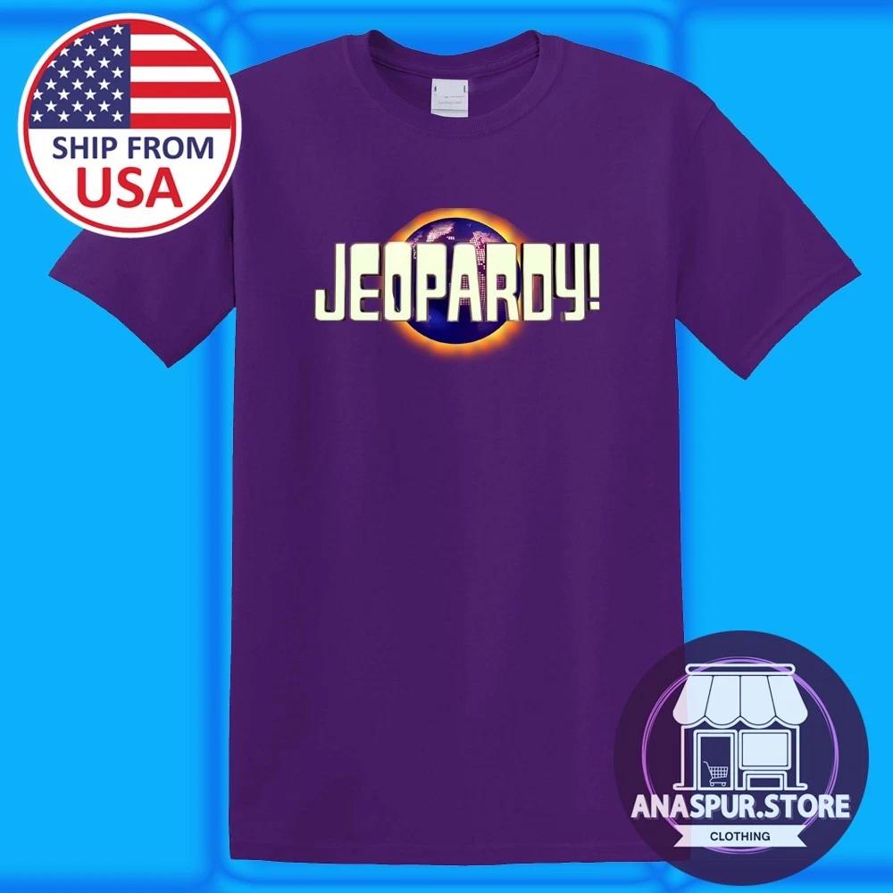 Jeopardy Retro TV Game Show Men s Purple Size S-5XL L