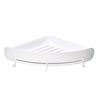 Nordic Wall-Mounted Punch-Free Shower Rack: Space-Saving Corner Storage Basket