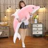 Giant Dolphin Plush Toy Soft Large Dolphin Doll Stuffed Sea Animal Hugging Pillow for Boys Girls Sleeping Cushion Gift