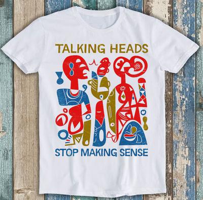 Talking Heads Stop Making Sense Музика Найкращий Продаж Смішний Подарунок Футболка Т-Ширт M1623