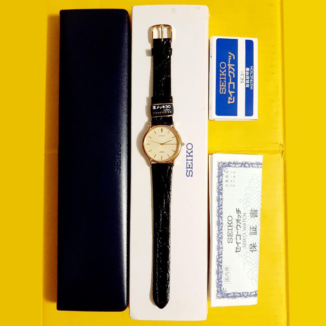 

[USED] Extremely rare Seiko Spirit watch 5E31-6D10 (no warranty)