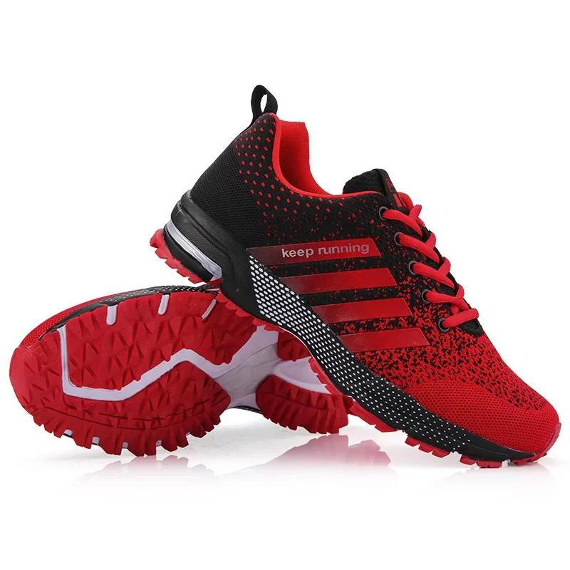 Fashion New 2024 Men Running Shoes Breathable Outdoor Sports Shoes Lightweight Sneakers for Women Comfortable Athletic Training Footwear