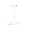 KSIX COLOR WHITE IN-EAR EARPHONES WITH MICROPHONE