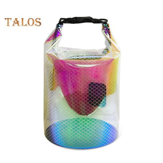 

Водонепроницаемый сухой мешок 10 л большой емкости складной дизайн сворачивающийся верх морской плавающий рюкзак с регулируемым плечевым ремнем