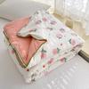 Summer Quilt Comforter Printed Thin Quilt for Home Decor Soft Cotton Breathable Air Conditioner Quilts Home Decor Soft Cotton Quilts