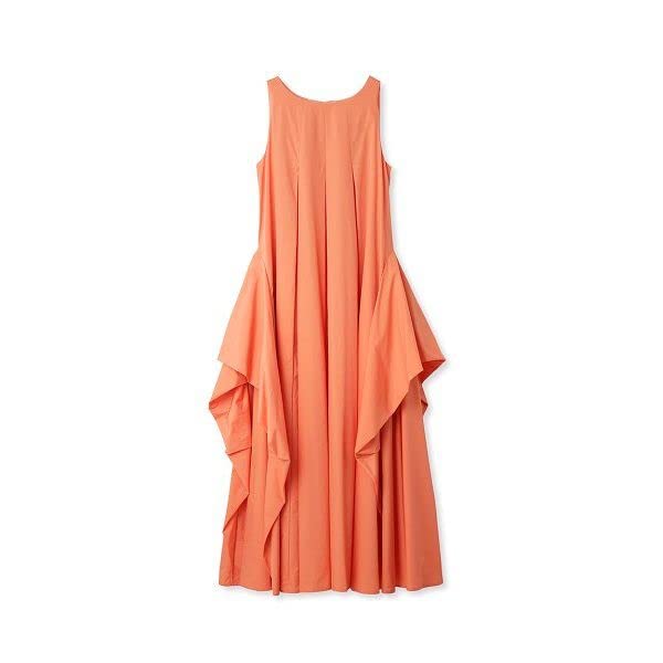 

Tucked Hem Volume Dress FWFO234011 ORG [Frey ID] Women s помаранчевий