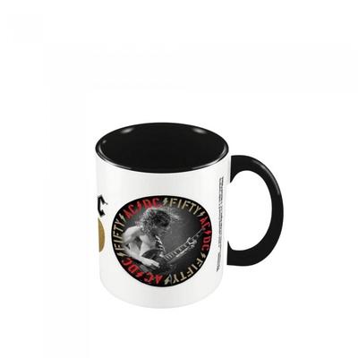 Taza interior de dos tonos conmemorativa del 50 aniversario