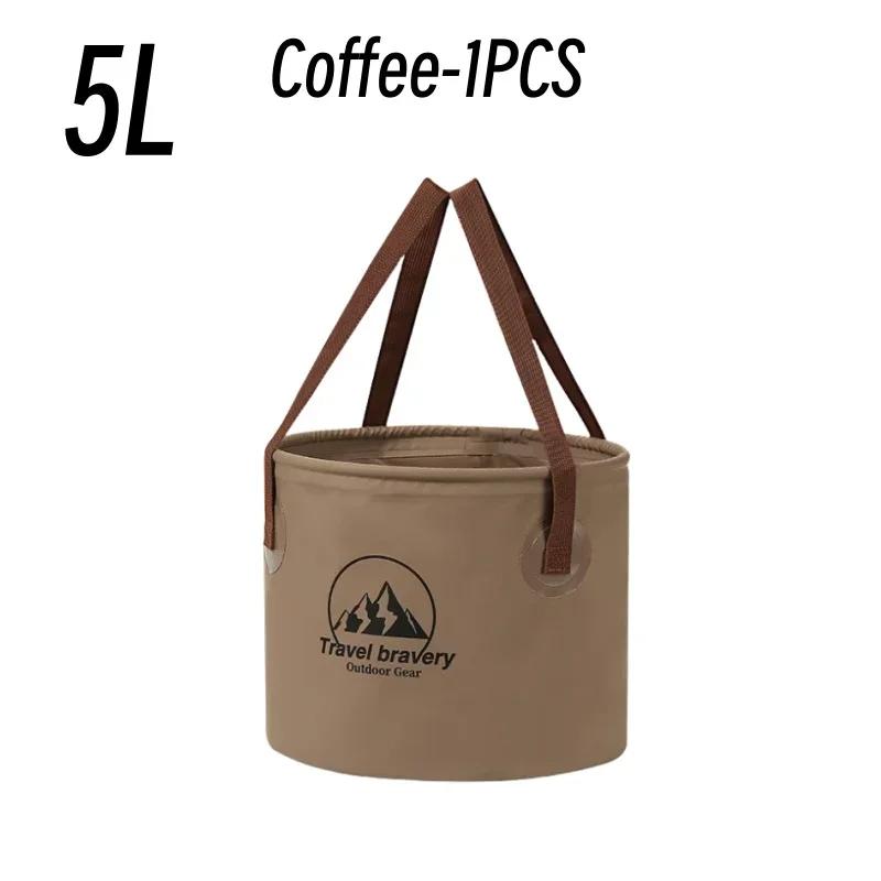 Durable Multi-functional Portable Basins Waterproof Collapsible Sink Bucket Travel Basin Camping Hiking Storage Bucket 10L/20L