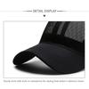 Breathable Mesh Cap Firm Rigorous Quick Dry UV Protection Sun Shade Cap for Camping Hiking Traveling Biking Men and Women Hats