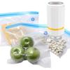 1/5/10Pcs Electric Air Pump Automatic Sealing Machine Multifunctional Vacuum Sealer with Bags for Sous Vide Meal Prep Storage