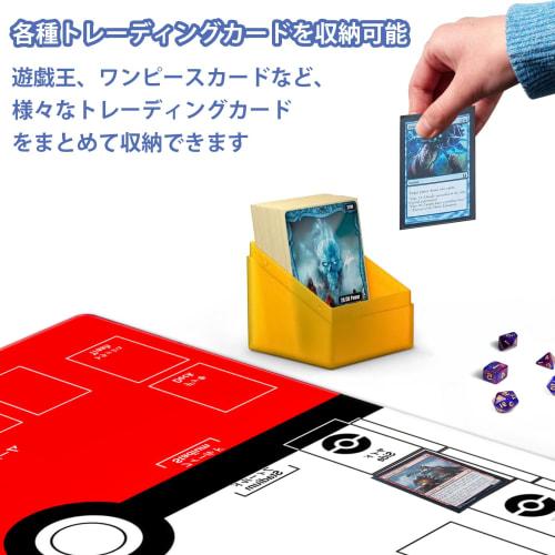 Nami Trading Card Case, Deck Case, Trading Card Case, Double-Layer Trading Card Game Box, Holds 100 Cards. Safe and Durable, Ideal for Trading Card Ga
