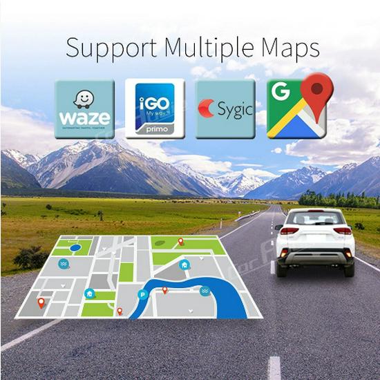 10.1-inch GPS Nav Bluetooth Radio AHD Reversing Camera for Zotye T600