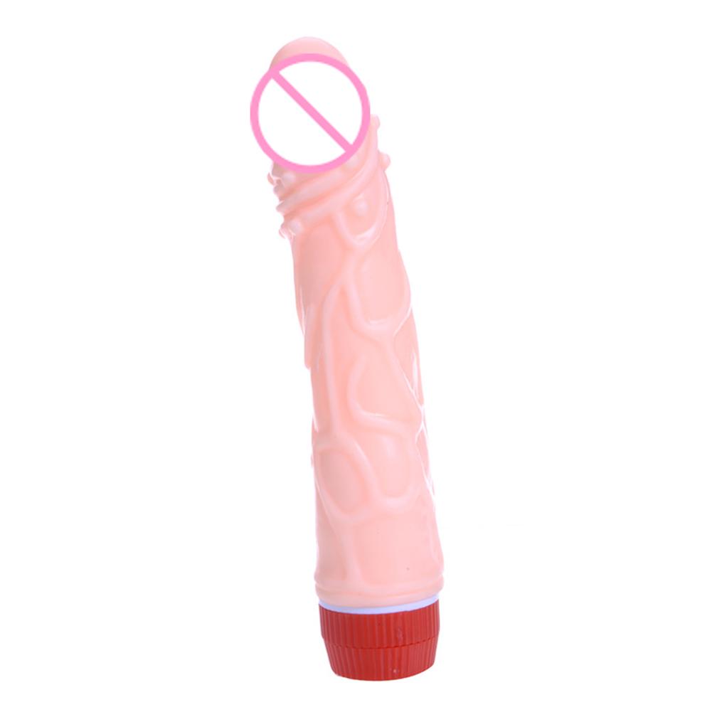 Women Adult Sex Toy Realistic Dildo Flexible Penis Textured Shaft Product