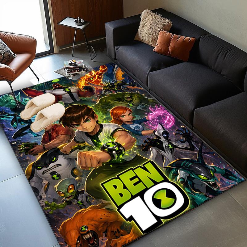 Ben Alien Force Area Rug Suitable for Indoor And Outdoor,Carpets for Kitchens, Homes, Offices, Living Rooms,Home Decor,Christmas Gift