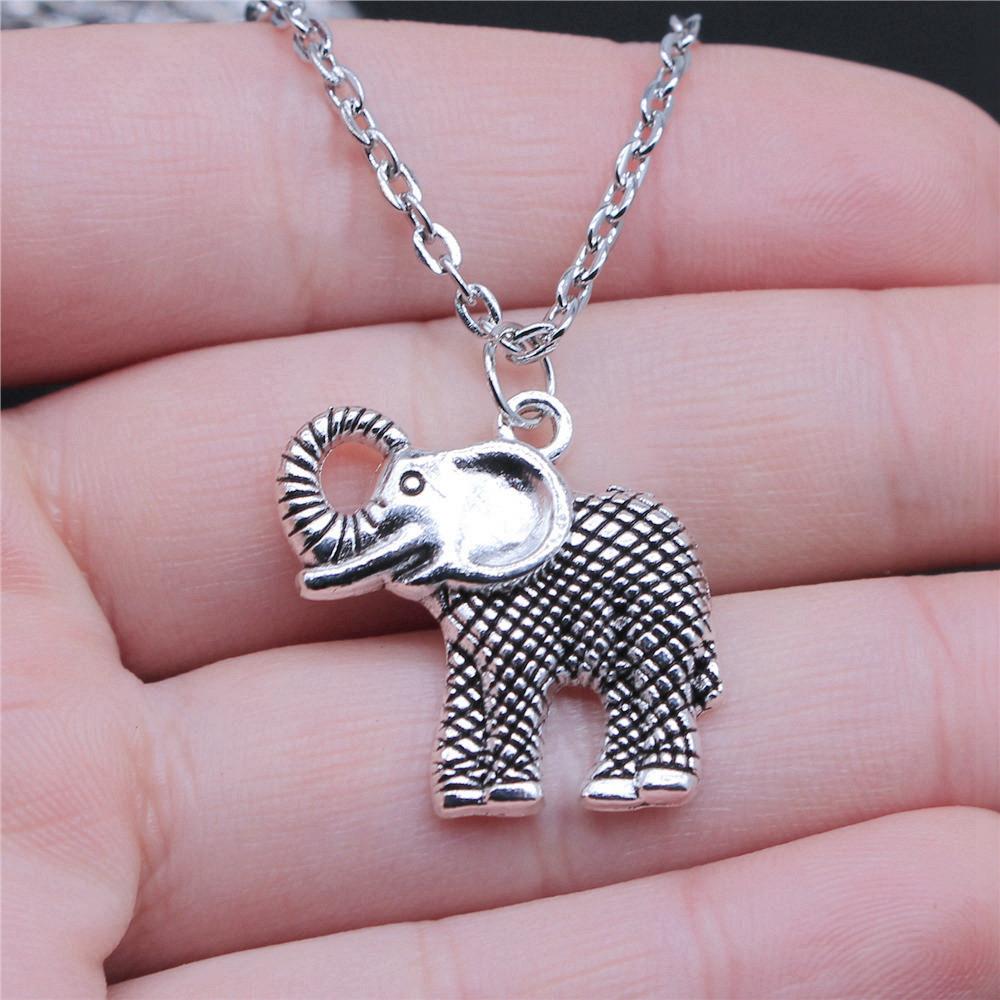 Halskette am Hals 43cm Kette Waldtiere Hochzeitsschmuck Zubehör QN031