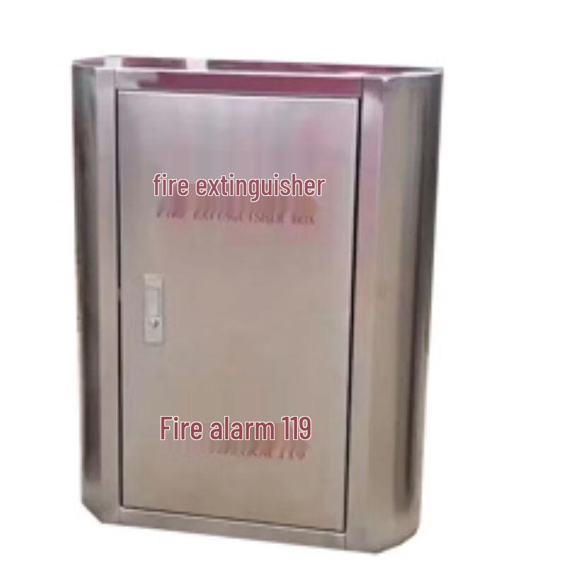 Lieve Wall-Mounted Stainless Steel Fire Extinguisher Cabinet