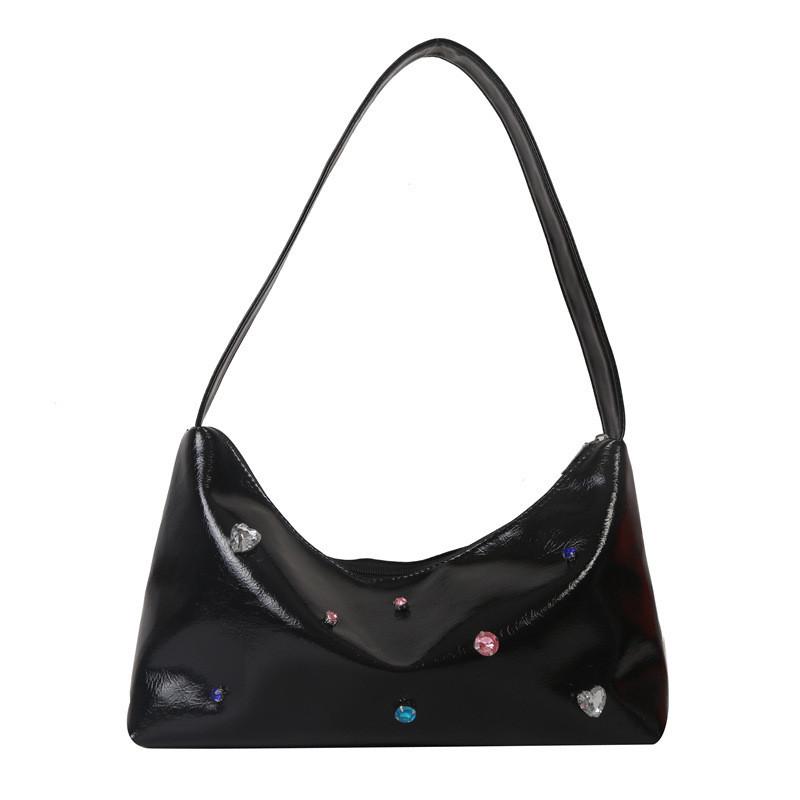 Stylish Commuter Tote Bag For Women 2023 Trendy Pu Leather Shoulder Bag