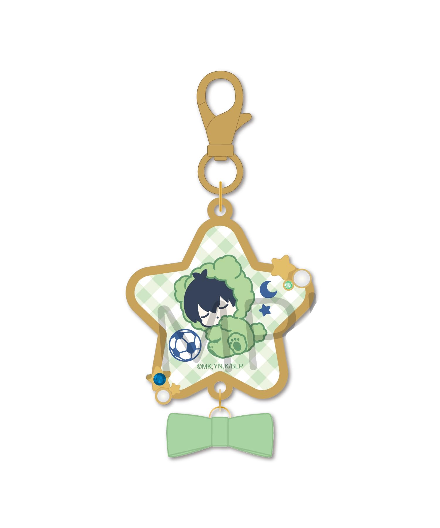 

Blue Lock Kiyoshi Seiichi Acrylic Metal Charm Vol.1