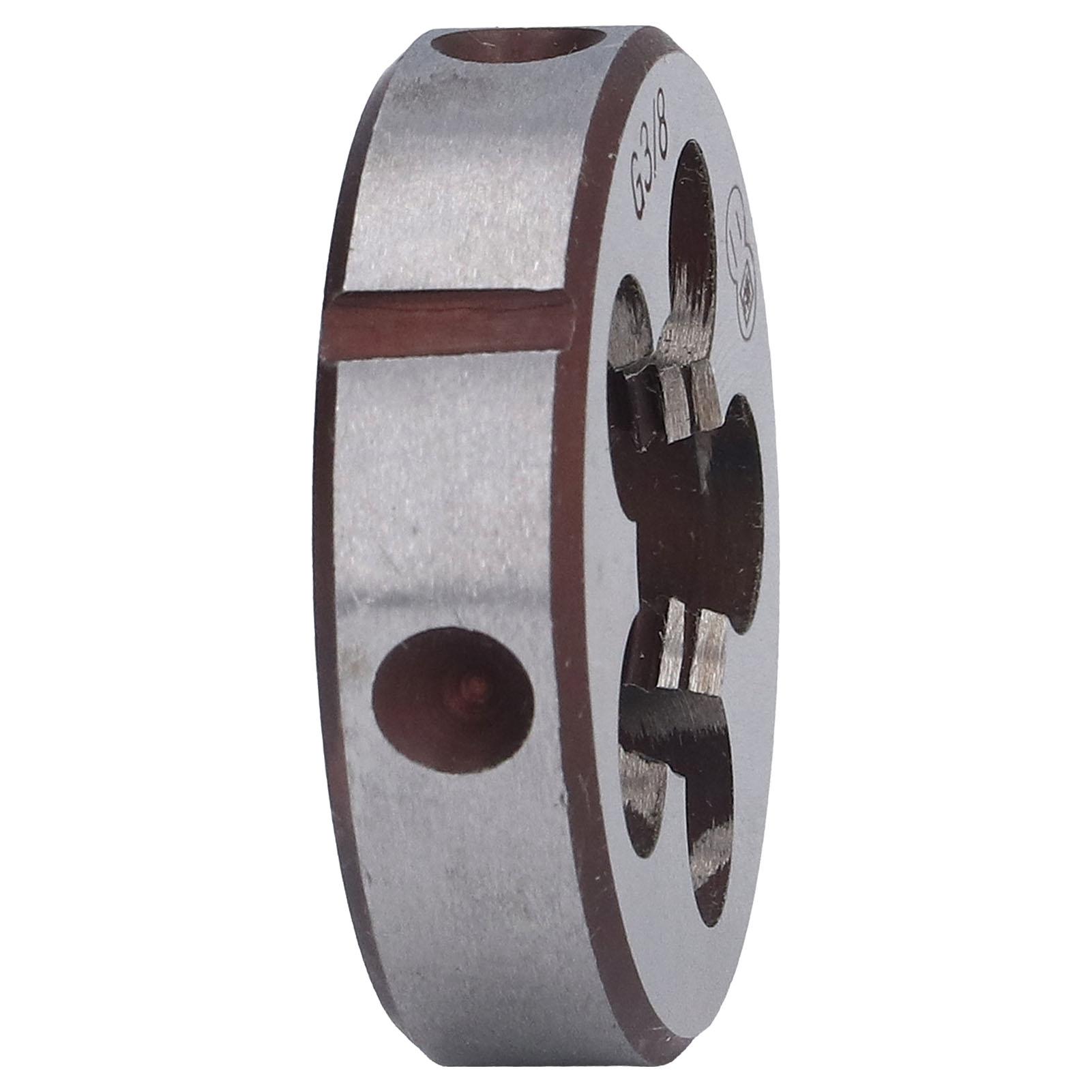 

G38 Резьбонарезной круглый плашкодержатель из легированной стали Цилиндрический инструмент для нарезания резьбы на трубах с 5 стружкоотводными отверстиями